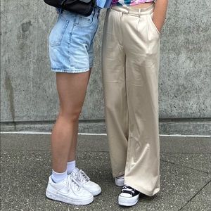 Princess Polly Beige Trousers